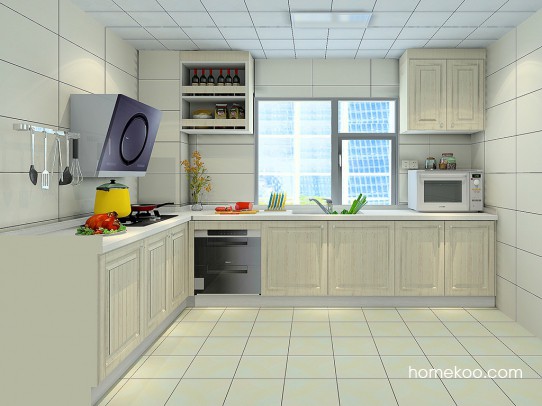 厨房 厨房设计 厨房设计图 厨房装修效果图 尚品宅配